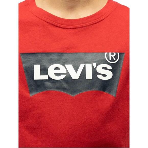 NWT Levi’s Boys’ 2-pack Long Sleeve Tees Red & White Size: 10/12 - Picture 3 of 3